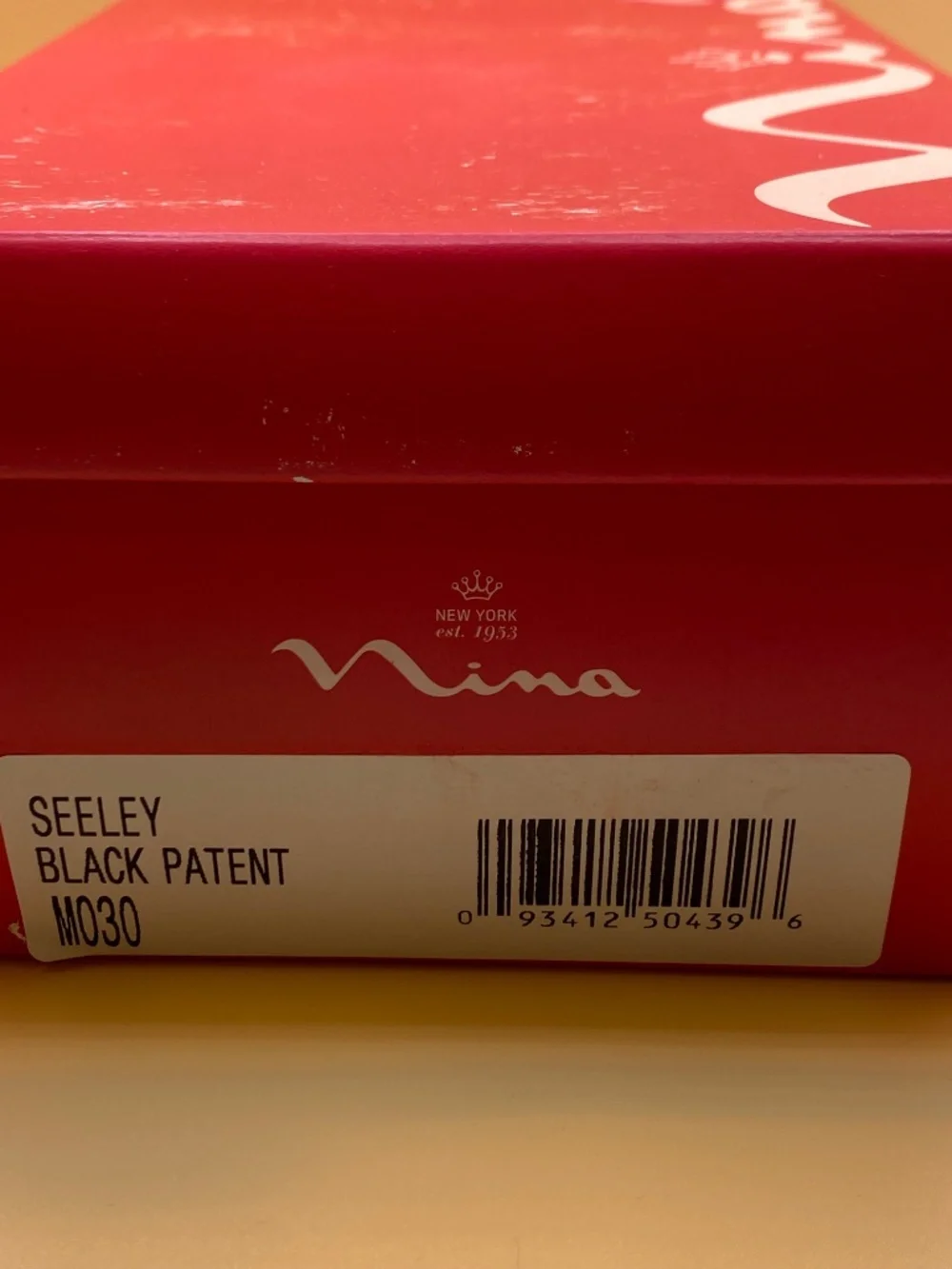 Nina Shoes Seeley Black Patent - New in Box